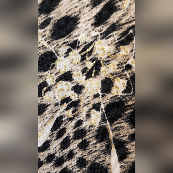 Hamilton Cheetah Patterned Floral Top - Picture 7 of 10